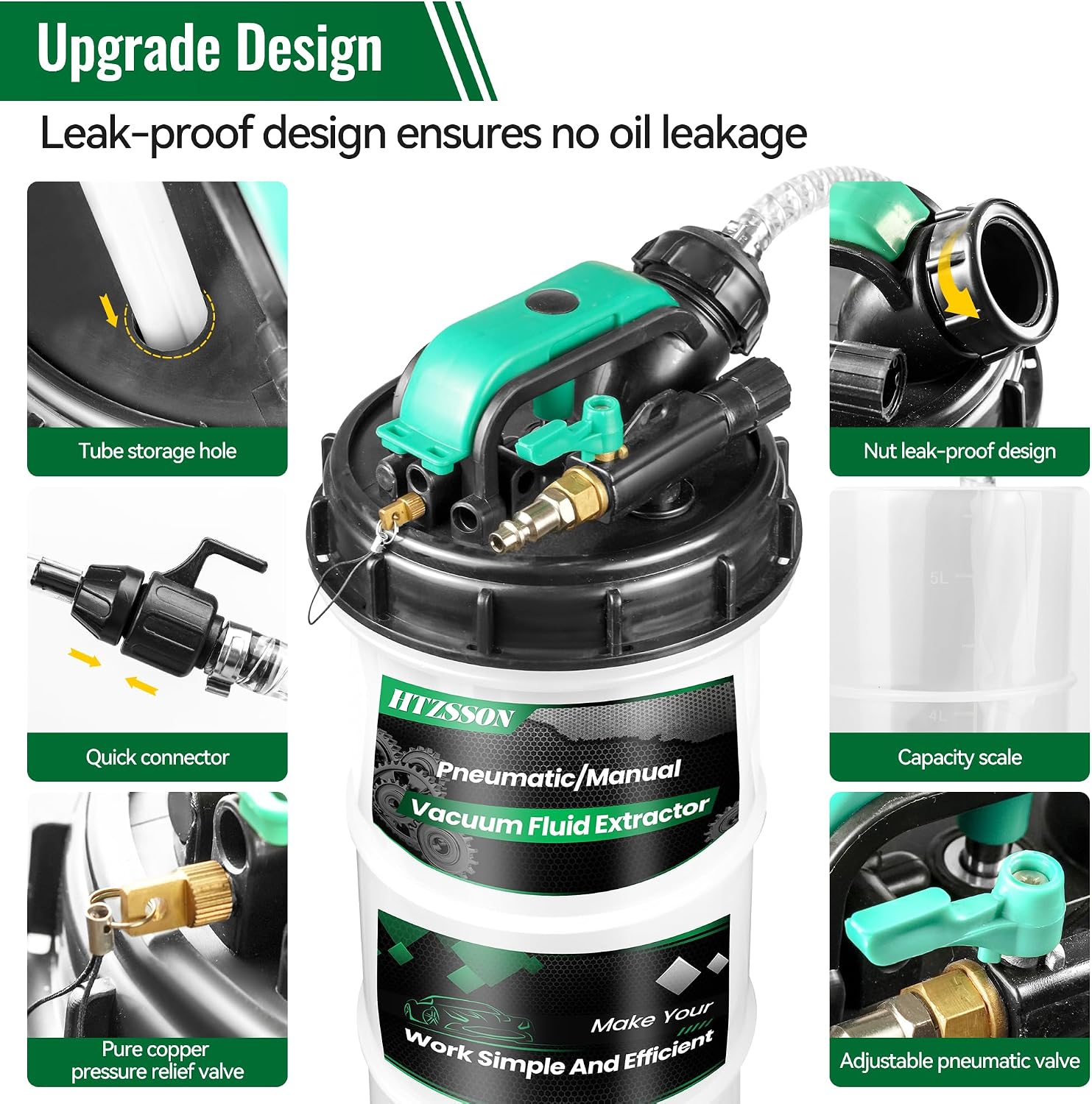 9.5 L/2.5 Gallon Oil Extractor - Brake Fluid ulasan dan harga