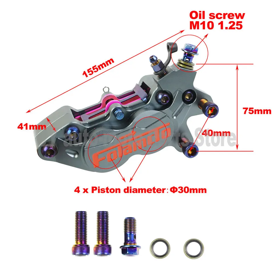 off Road Vehicle Modification  - Brake Caliper ulasan dan harga