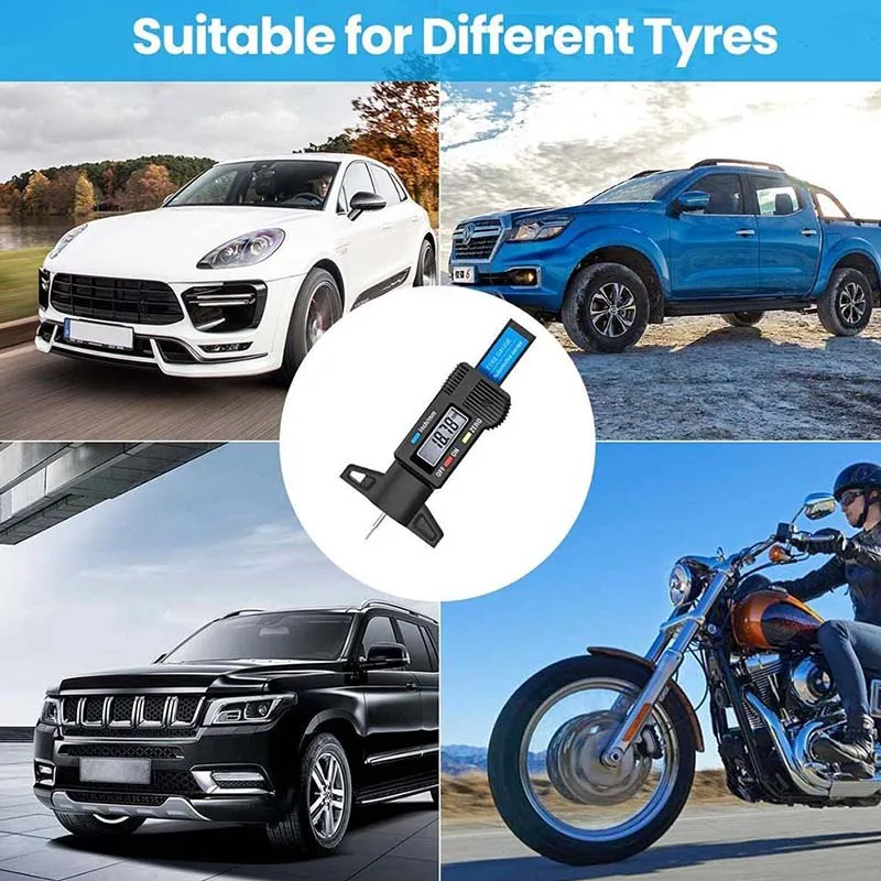 Digital Motorcycle Car Tire Ty - Brake Caliper ulasan dan harga