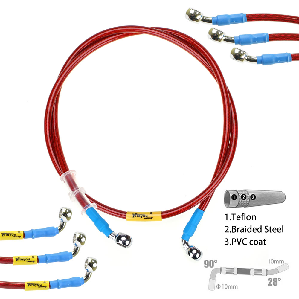 400mm-2400mm Brake Hose Hydrau - Motorcycle Brake Cable ulasan dan harga