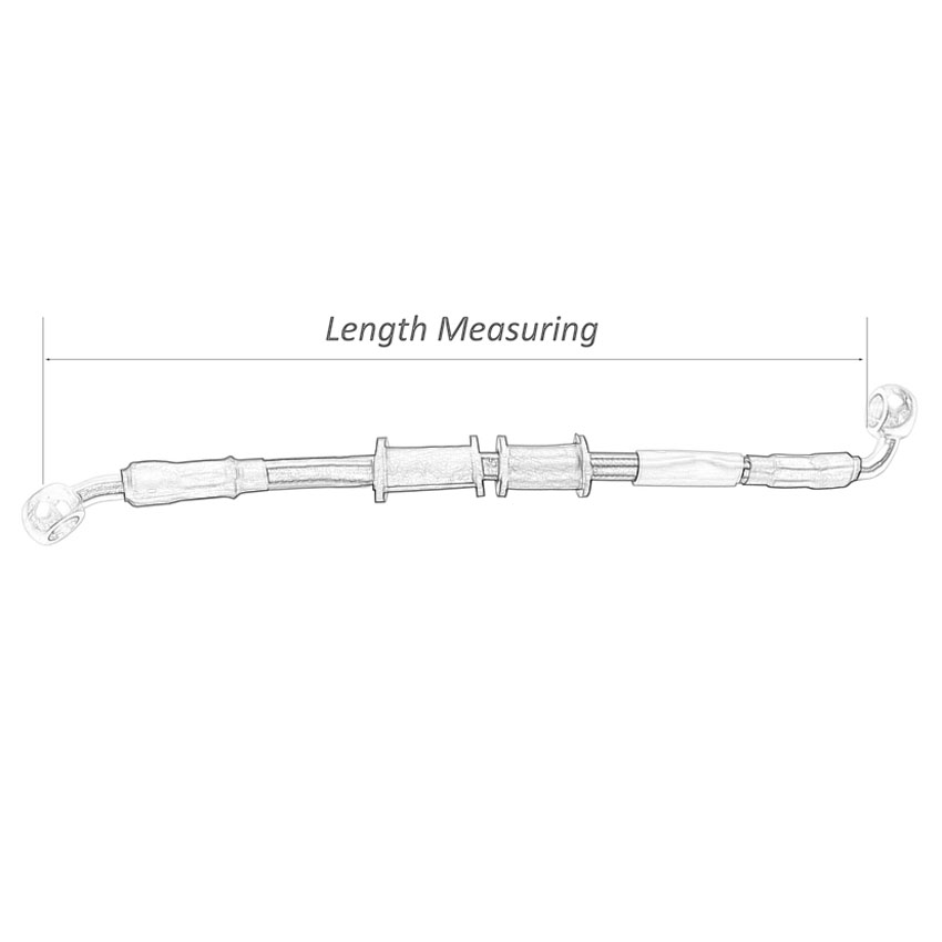 400mm-2400mm Brake Hose Hydrau - Motorcycle Brake Cable ulasan dan harga