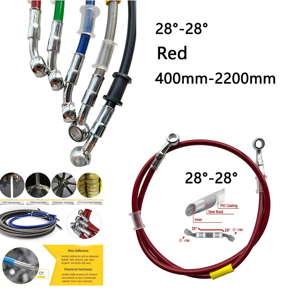 28-28 Red Universal Motorcycle - Motorcycle Brake Cable ulasan dan harga